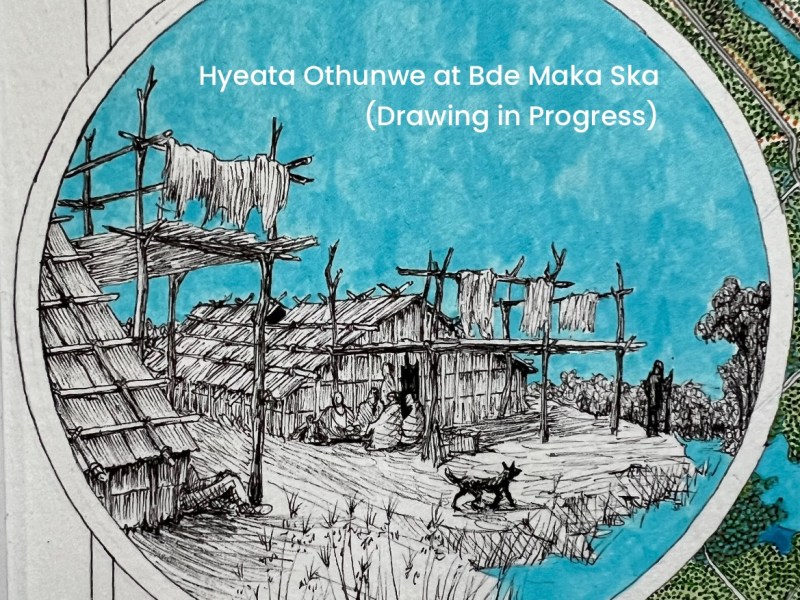 Dakota Longhouses at Bde Maka&nbsp;Ska